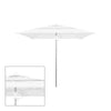 Rio 9' Square Double Vented Canopy Only