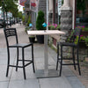 Gamma 18" x 18" Square Bar Height Base