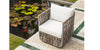 Scorpio Club Chair, Gray with Standard Gray Cushion