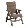 Java All-Weather Wicker Folding  Chair