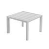 Sunset 20" x 20" Aluminum Low Table