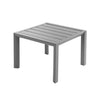 Sunset 20" x 20" Aluminum Low Table