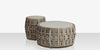 Scorpio Round Coffee Table, Gray