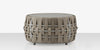 Scorpio Round Coffee Table, Gray