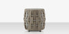 Scorpio Round End Table, Gray