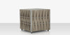 Scorpio Square End Table, Gray