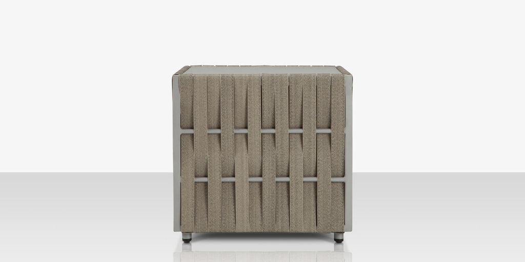 Scorpio Square End Table, Gray