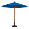 7 ft Wooden Market Umbrella w/ 1 1/2" Pole