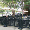 7 ft Wooden Market Umbrella w/ 1 1/2" Pole